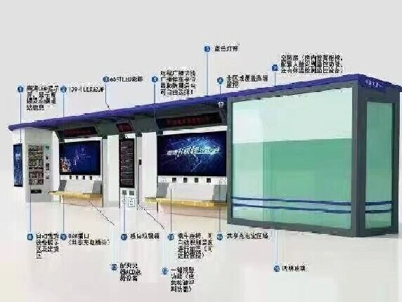 公交候车亭
